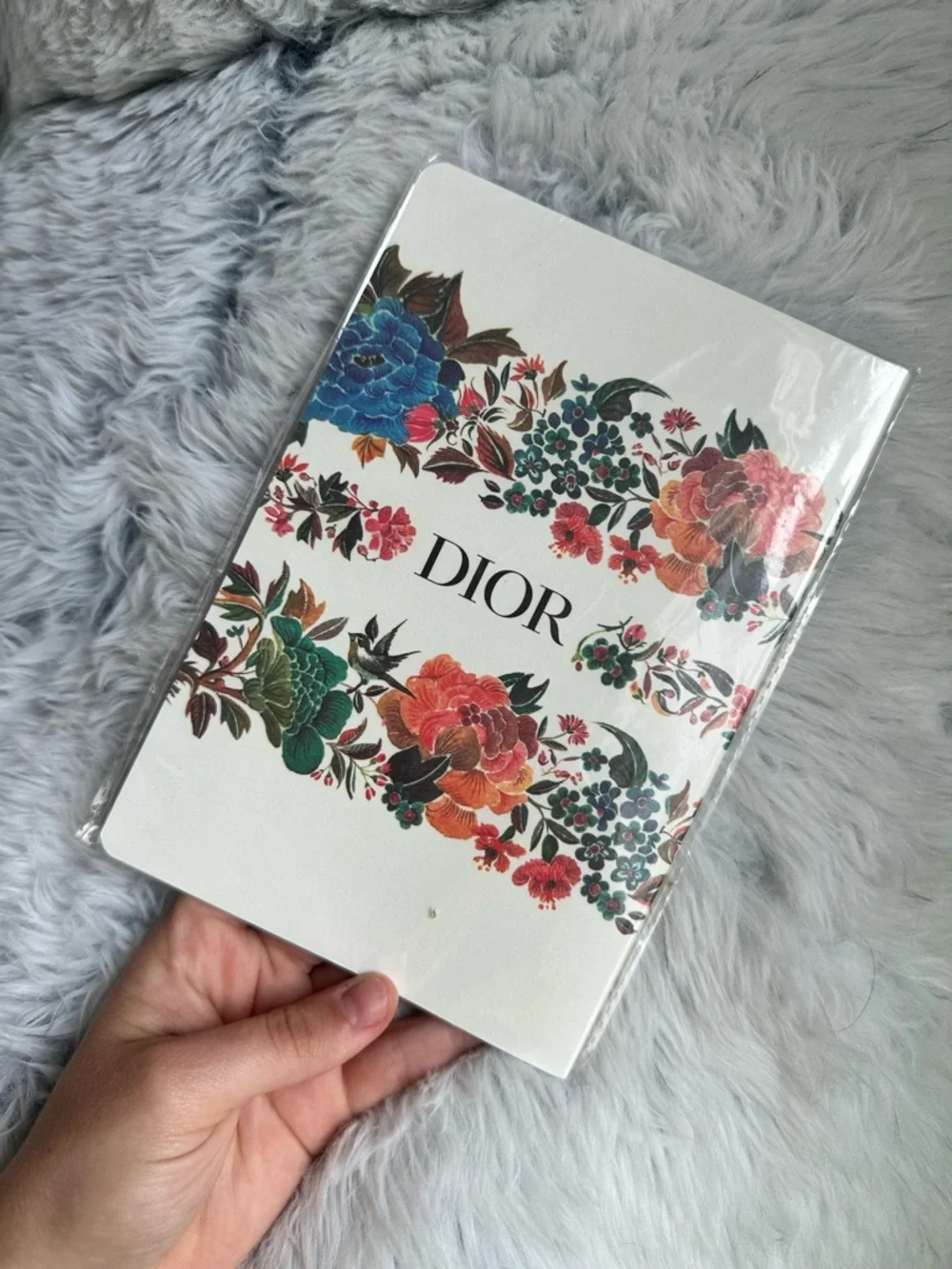 Christian Dior Floral Pocket Notebook Notepad New Sealed Rare